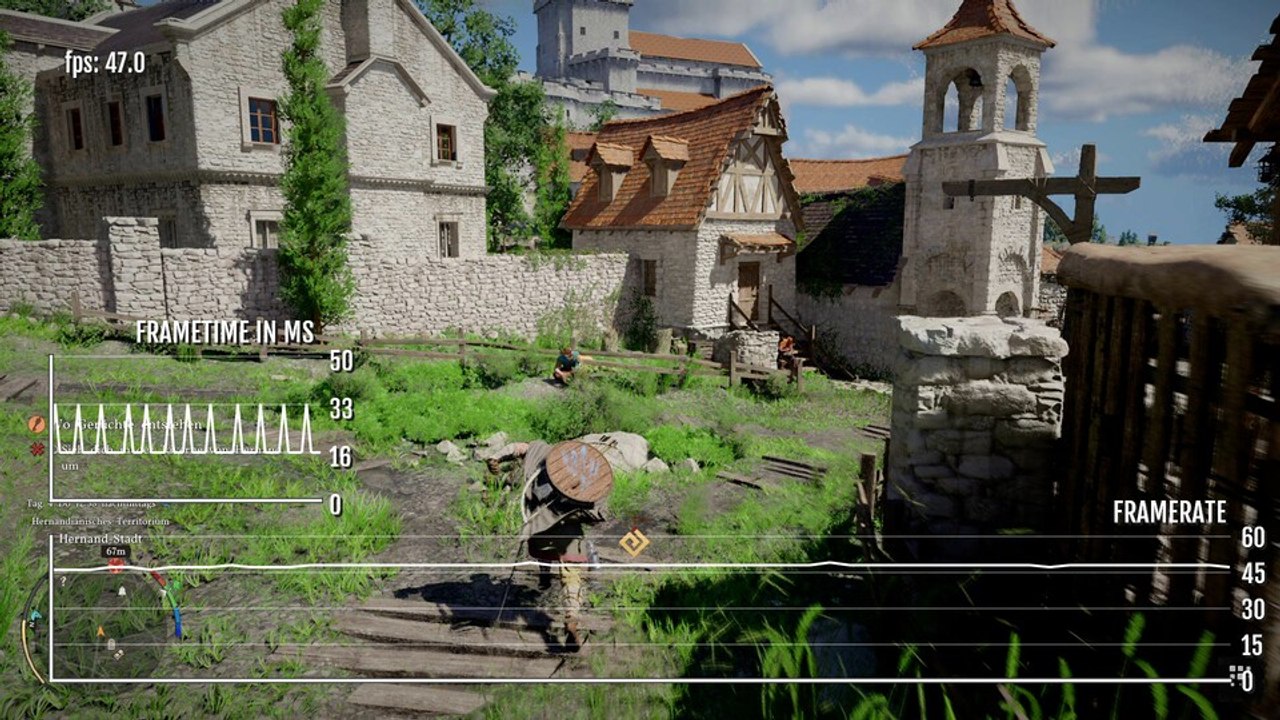 Mit aktivierter 4K-Ausgabe wird der Leistungsmodus von Crimson Desert enorm ruckelig