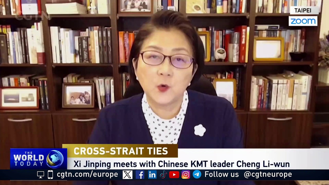 China's President Xi Jinping meets Taiwan's Cheng Li-wun: "It's important to prevent unintended escalation"