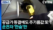 공급가 동결에도 주유소 기름값 또 올라...운전자 '한숨'만 / YTN