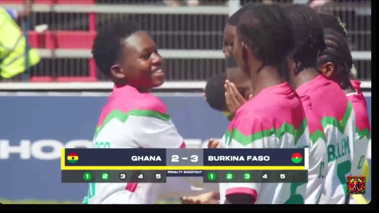 Ghana 9 - 8 Burkina Faso | Highlights & Penalty Shootout African Schools Football Championship Final