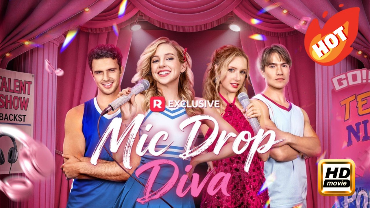 Mic Drop Diva | Full Movie HD - Drama Strong Heroine Modern Romantic Steamy Teen Feel-Good Love Triangle USA Stadium Campus Mansion Contemporary All Ages Student ShortFilms