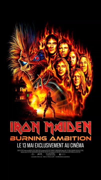 IRON MAIDEN : BURNING AMBITION - LE 13 MAI 2026 AU CINÉMA