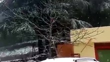 Torna la neve a Fonni: imbiancate le alture del Bruncu Spina