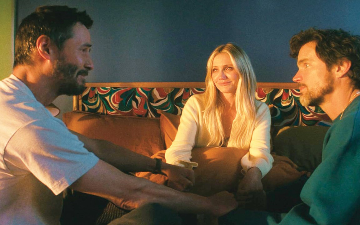 Keanu Reeves, Cameron Diaz e Matt Bomer nel lunghissimo trailer di Outcome