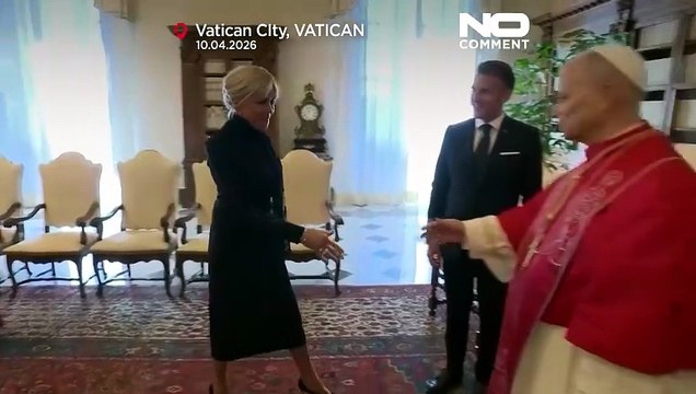 إيمانويل ماكرون يلتقي البابا ليو الرابع عشر في الفاتيكان لبحث التوترات العالمية