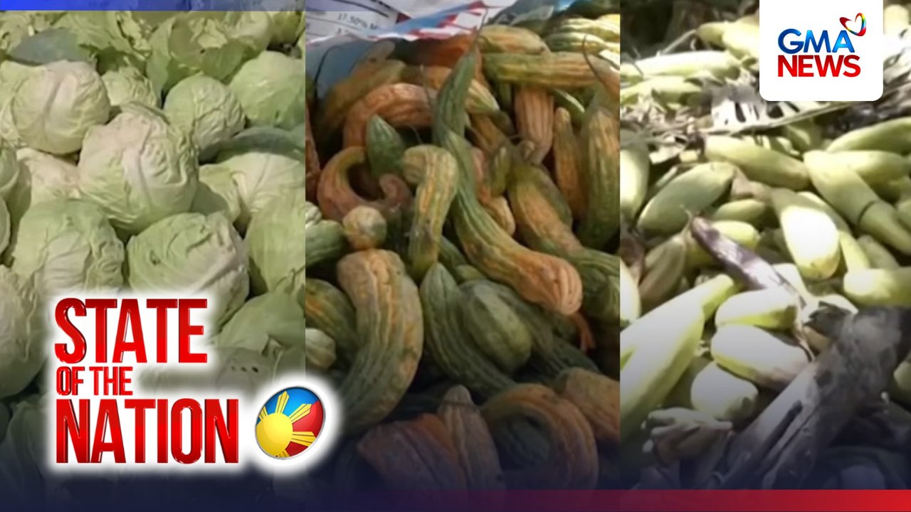 Aning gulay ng ilang magsasaka, nabulok at itinapon na lang dahil 'di maibenta | SONA