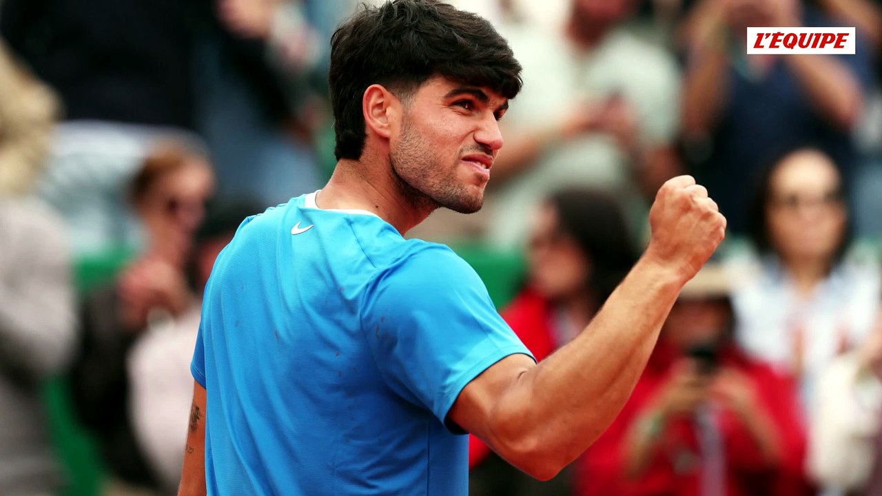 Carlos Alcaraz sans pitié pour Alexander Bublik en quarts de finale - Tennis - Monte Carlo