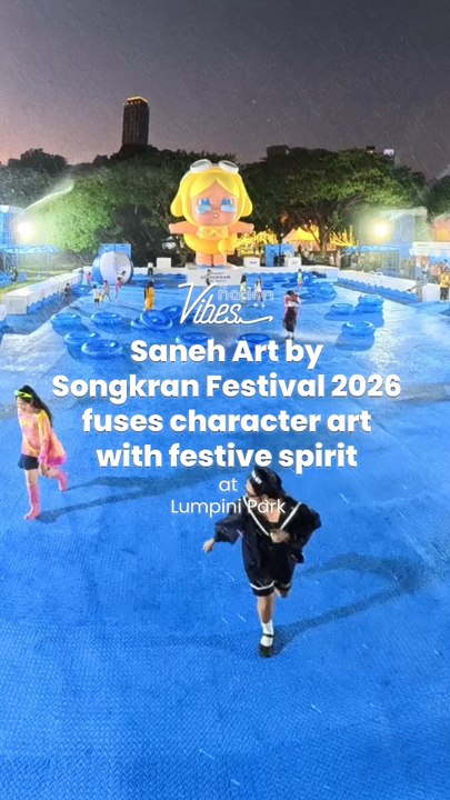 Saneh Art by Songkran Festival 2026 fuses character art with festive spirit