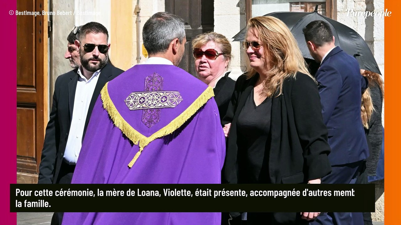 Cérémonie en l’honneur de Loana : ce portrait symbolique a été positionné devant la cathédrale à Nice