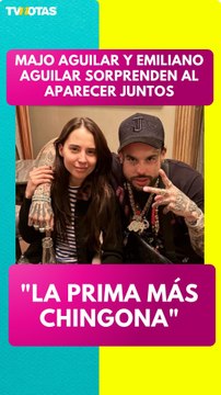 Majo Aguilar y Emiliano Aguilar aparecen juntos y sorprenden a todos
