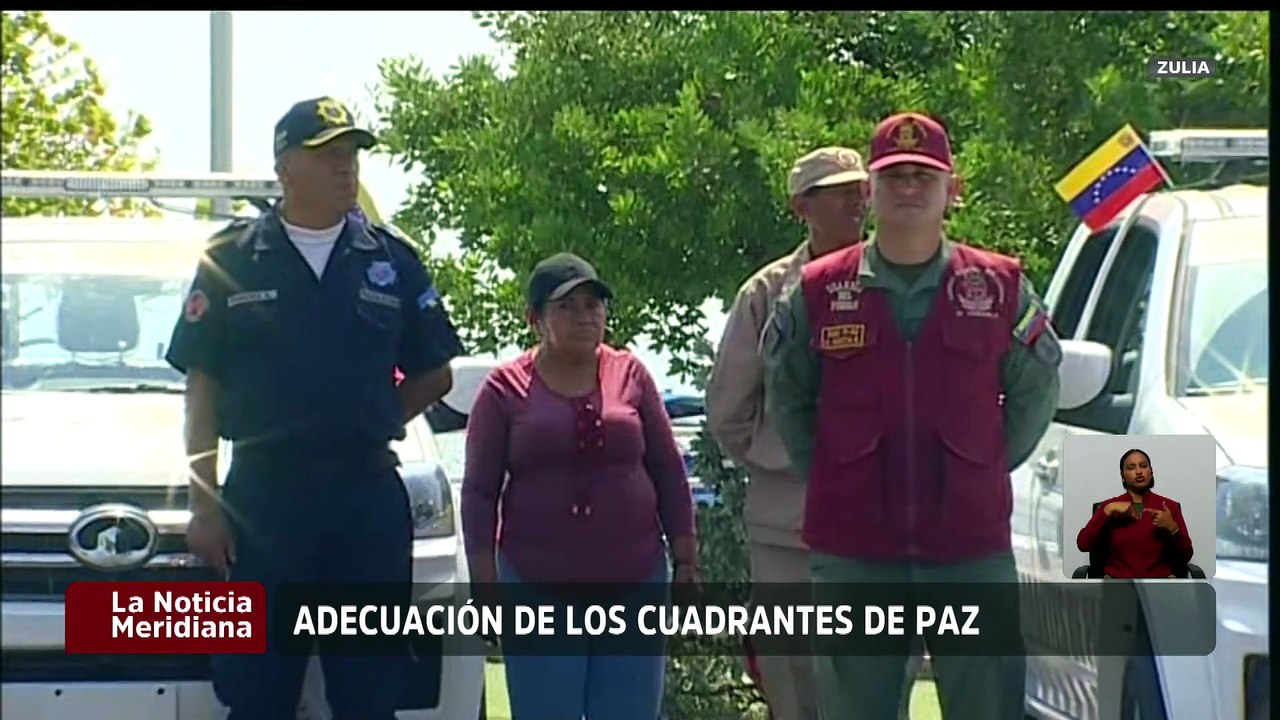 Gdor. Luis Caldera informa que han alcanzado 201 Cuadrantes de Paz en el edo. Zulia