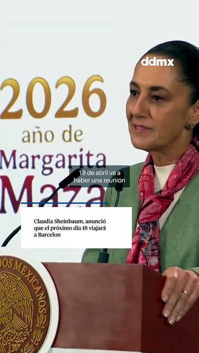 Sheinbaum irá a España la próxima semana para asistir a reunión de gobiernos progresistas