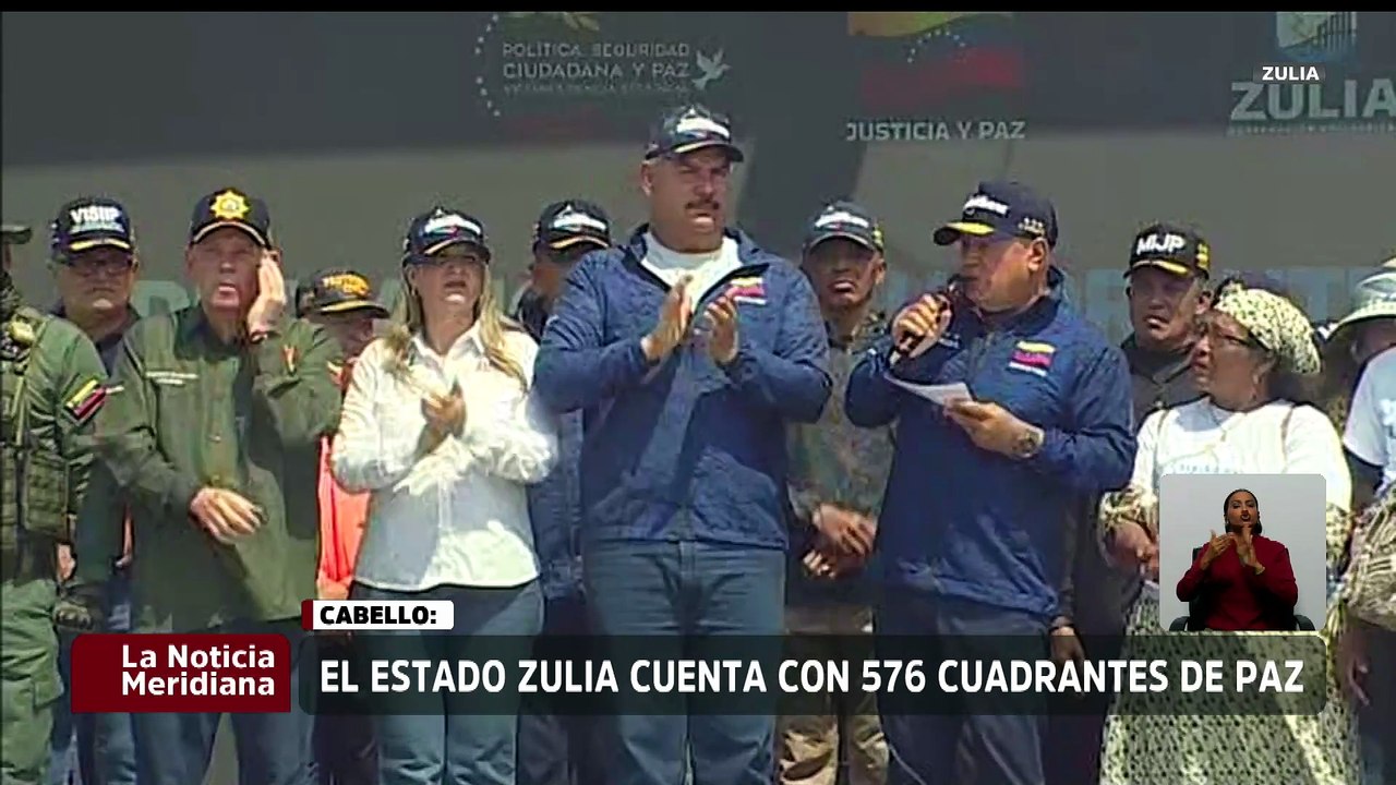 Vpdte. Sec. Cabello entregó las primeras 50 patrullas a los Cuadrantes de Paz del edo. Zulia