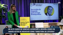 Un alto cargo de Sánchez acompañó a Begoña Gómez en varios actos de negocios como "directora de cátedra"