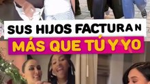 Hijitos de famosos que ya facturan más tú y yo