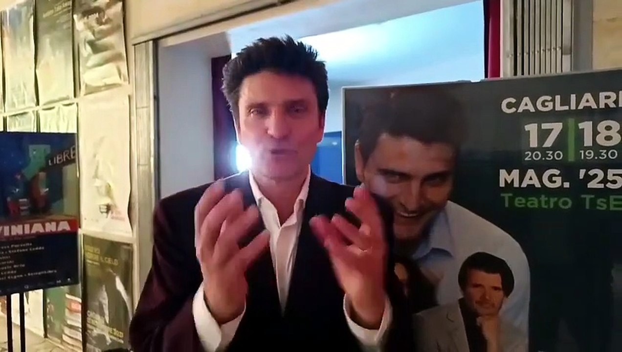 Cagliari, debutto in Sardegna per Lorenzo Flaherty:: il saluto per i lettori de L'Unione Sarda