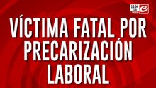Víctima fatal por precarización laboral: pintaba postes para la Municipalidad de San Miguel