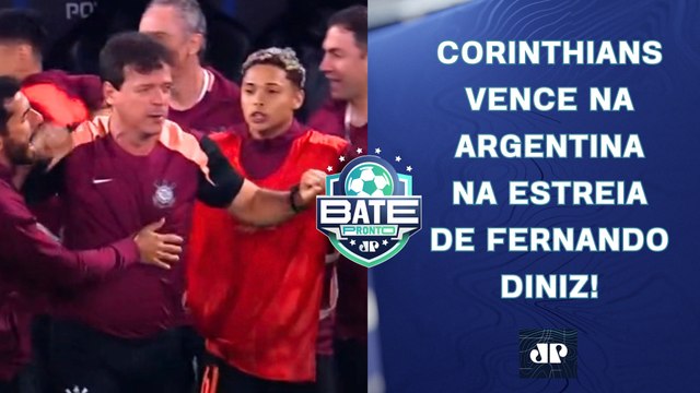 CORINTHIANS VENCE NA ESTREIA DE DINIZ E COMEÇA BEM NA LIBERTADORES! | BATE-PRONTO