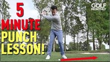 5-Minute Punch Shot Golf Lesson