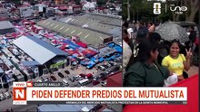BLOQUEO POR COMERCIANTES DEL MUTUALIASTA