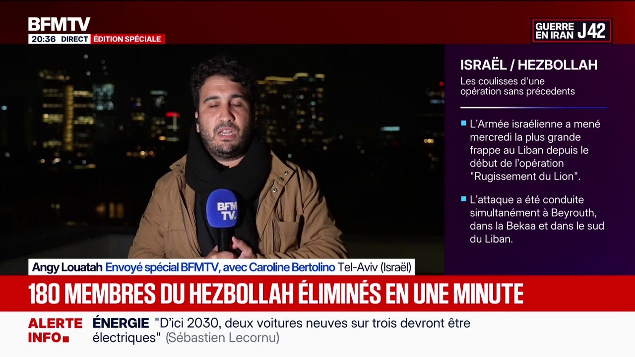 Liban: le Tsahal annonce avoir éliminé 180 membres du Hezbollah en une minute