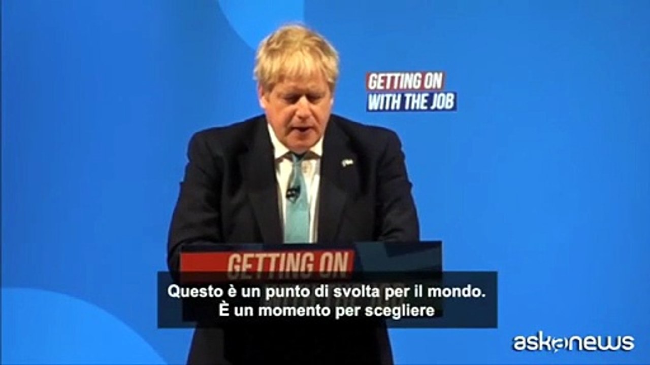 Boris Johnson attacca Putin: "Deve fallire"