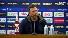 Lazio-Cagliari, Di Francesco: "Non dobbiamo mollare"