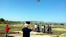 Il drone lavora per la polizia locale di Olbia