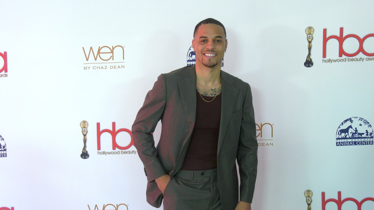 The Bachelor's Grant Ellis on the green carpet at the 11th Annual Hollywood Beauty Awards (HBAs)