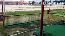 Porto Torres, campi sportivi in totale balia dei ladri e vandali. Ennesimi raid. VIDEO