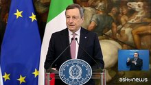 Draghi: "Sanzioni indecenti? Indecenti sono i massacri russi"