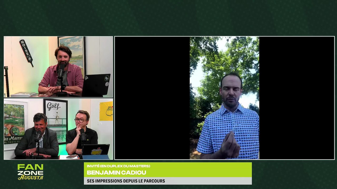 Fan Zone Augusta : Rory enflamme le Masters - Golf - Masters