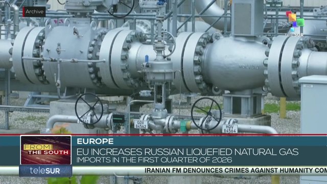 European Union increases Russian liquefied natural gas imports in first quarter of 2026