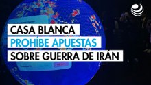 La Casa Blanca prohíbe a su personal apostar sobre el desarrollo de la guerra de Irán