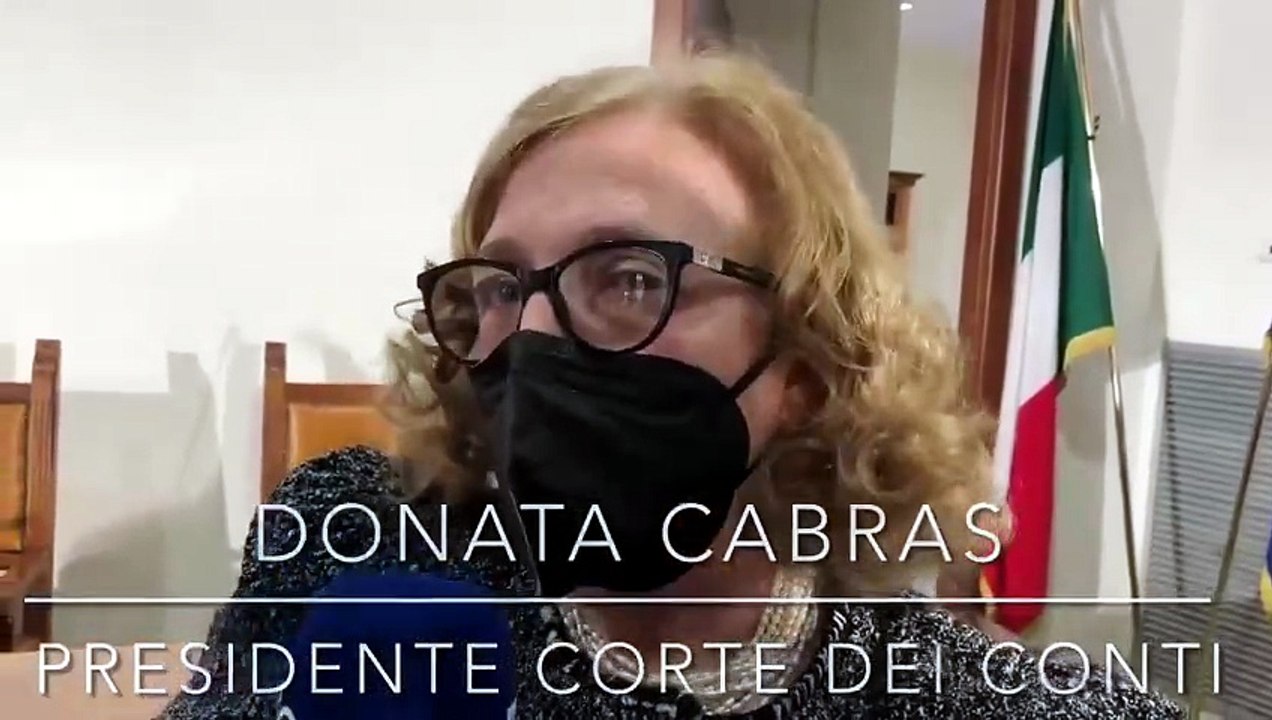 Corte dei Conti di Cagliari, intervista al presidente Cabras