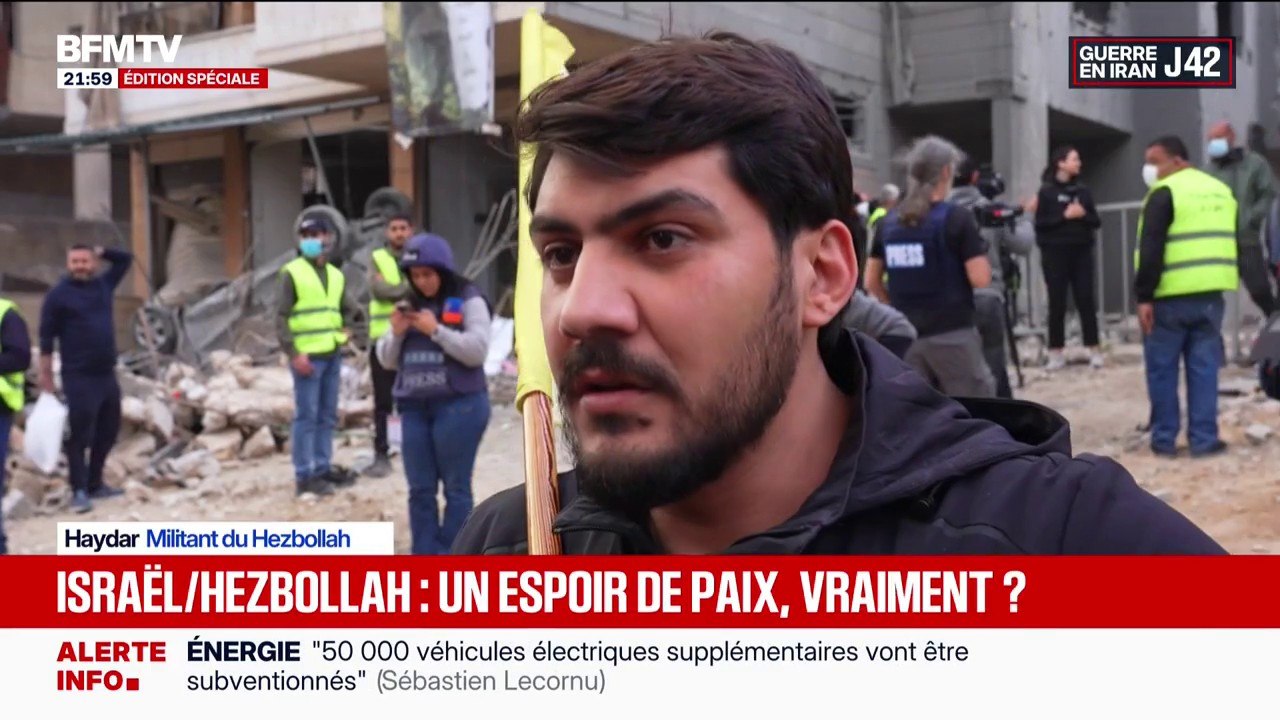 Liban: “Tu ne sais pas si tu vas rester en vie ou si tu vas prendre un missile par erreur”, témoigne Haydar, militant du Hezbollah