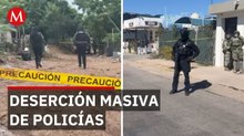 Renuncian 32 policías en Escuinapa, Sinaloa, tras asesinato de cinco agentes en menos de 20 días