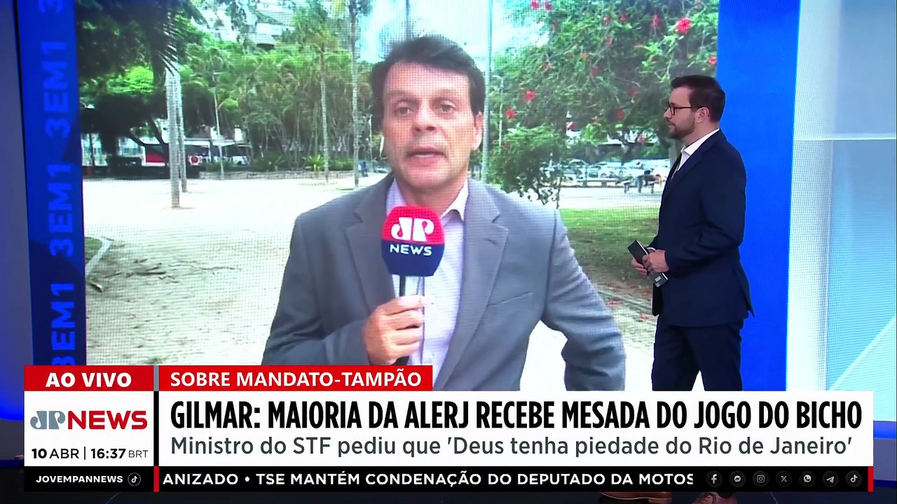 Polêmica? Gilmar Mendes diz que deputados do RJ recebiam ‘mesada do Jogo do Bicho’