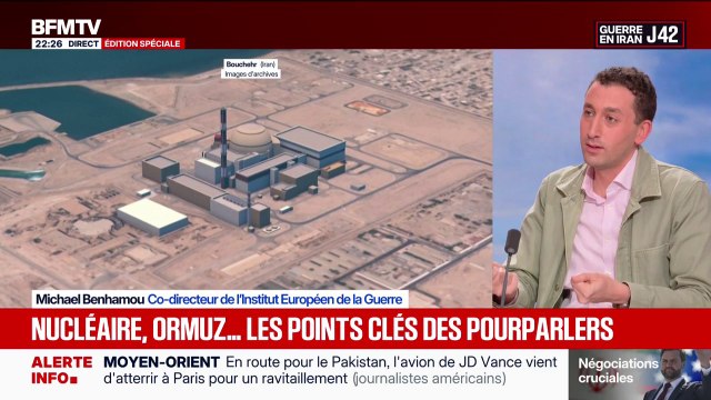 “Il n’y a que deux points qui peuvent être négociés à court terme, la réouverture d’Ormuz et la fin des sanctions”, résume Michael Benhamou, co-directeur de l’Institut Européen de la Guerre
