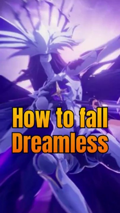 How to fall Dreamless