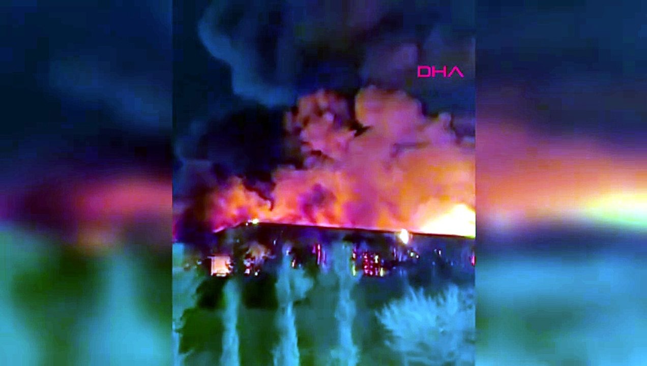 Ankara Sincan'da fabrika yangını