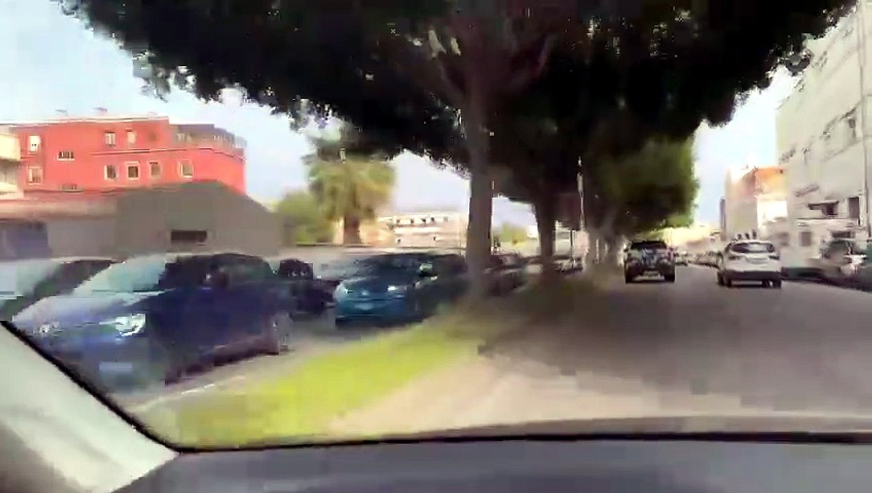 Cagliari, a fine partita traffico paralizzato intorno a via Roma chiusa