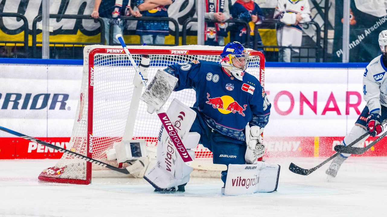 Hintertorbande, Goalie-Kufe, Tor: Kurioser Overtime-Sieg für Mannheim