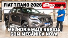 Fiat Titano 2026 fica TÃO RÁPIDA quanto uma Toro e ESTÁVEL como uma S10