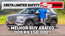 Hyundai Creta Limted Safety: SUV evolui em segurança e TEM PREÇO de VW Nivus