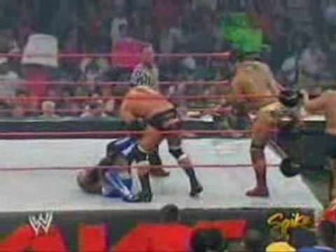 Evolution vs Randy Orton,Benjamin & Chris Benoit 20/9/04 pt2