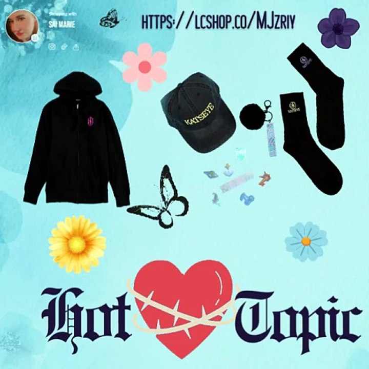 The Spring Fling: Bloom in the Gloom 🖤🥀  at Hot Topic