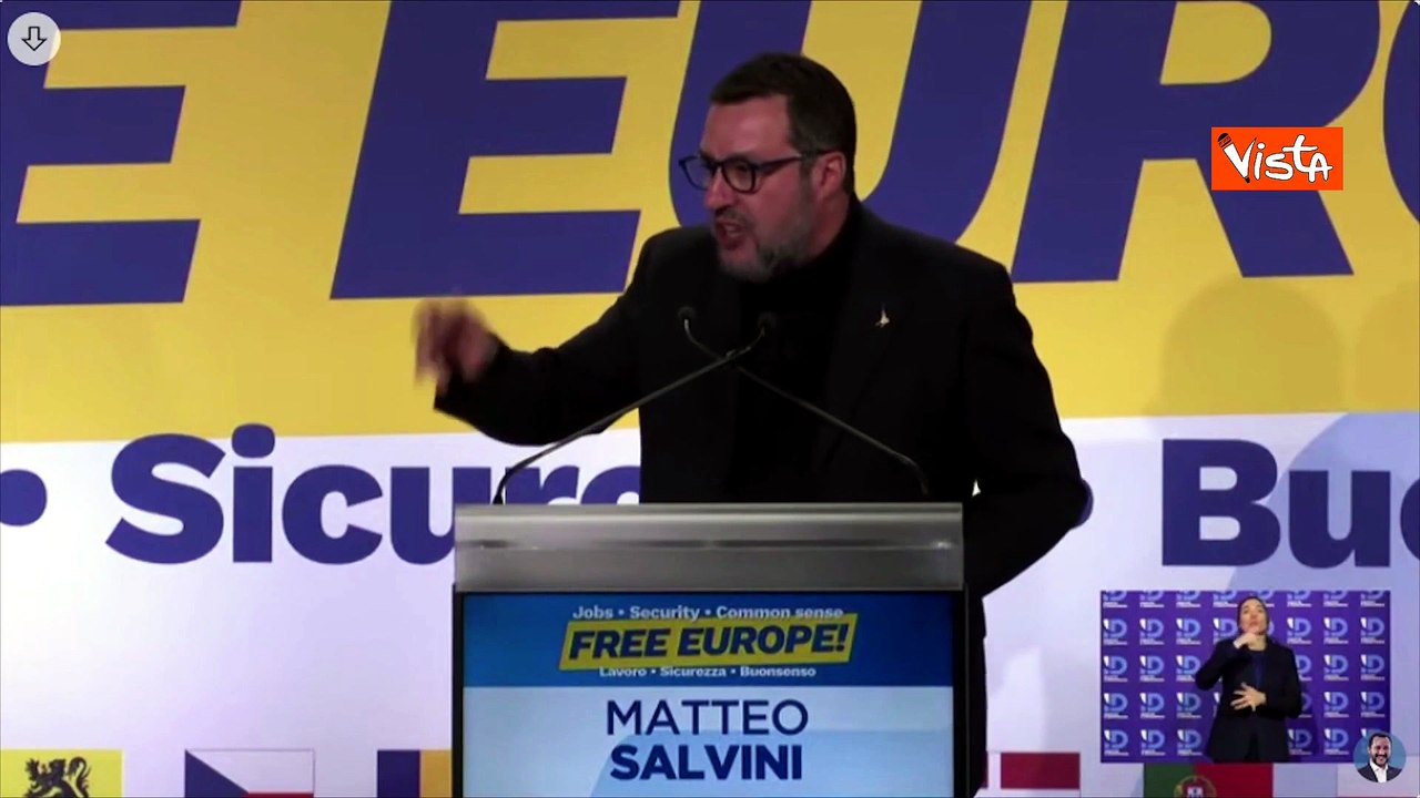 Salvini: "Con Tajani e Meloni lavoro benissimo. Sarebbe errore fatale dividere centrodestra in Ue"