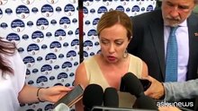 Meloni: "Noi a favore dell'invio di armi a Kiev, la nostra posizione non cambia"