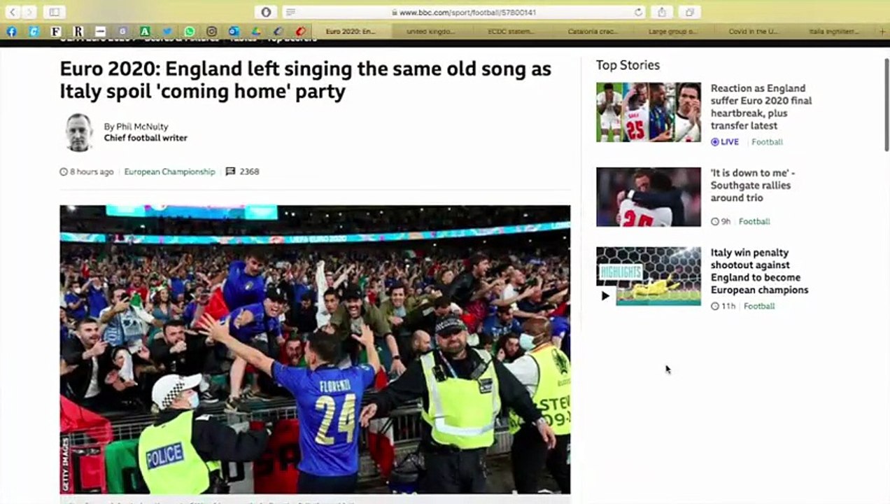 Rassegna stampa internazionale sul Covid, Sardegna e resto del mondo